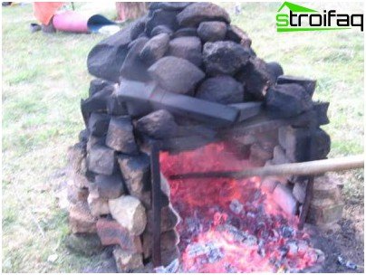 Prefabricerad ugn värmare