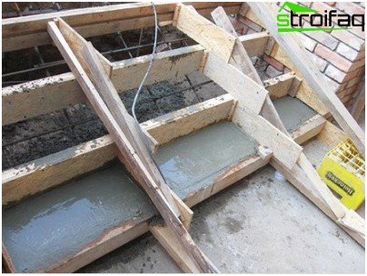 Hälla betong trappor
