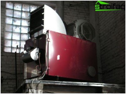 Värmegenerator för garageuppvärmning