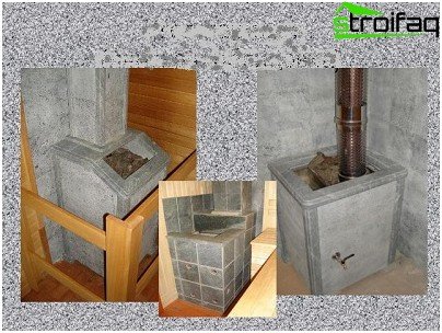Talcochlorite ugnar - beklädnad och detaljer av det bästa materialet för möbler av ugnar