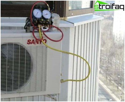 Dammsugning av luftkonditioneringssystemet