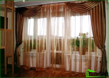 Typer av moderna gardiner
