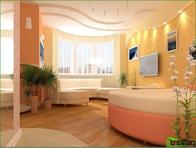 Designidéer för att dekorera en lägenhet
