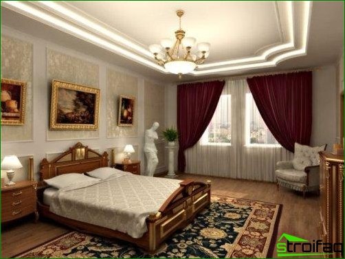 Att göra ett sovrum i klassisk stil