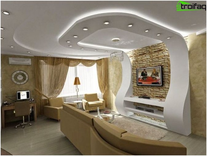 Soffitto design foto 150 decorazione del soffitto idee Controsoffittature moderne idee