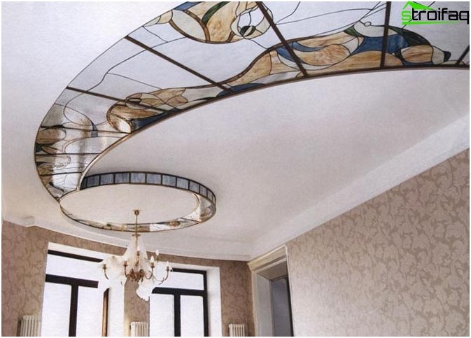 Plafond design photo 150 plafond idées de décoration Désign Original plafond