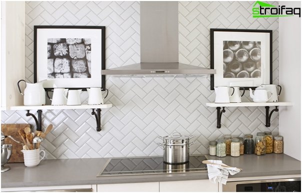 Cucina design 2017 novità di foto, 203 idee moderne Muri neri stile nordico