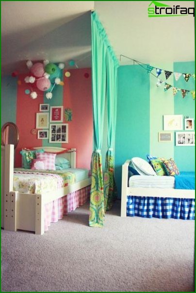 Design et barns værelse til en dreng: interior foto soveværelse til ... Soveværelse til teenager
