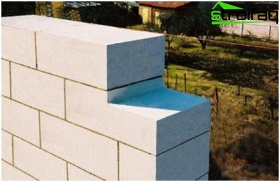 Řezané pěnové betonové bloky