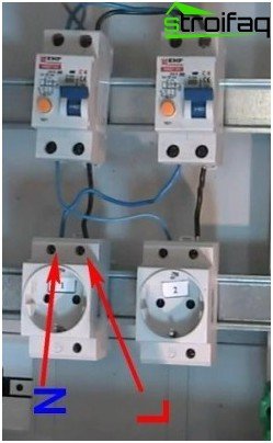 Typical errors made when connecting an RCD