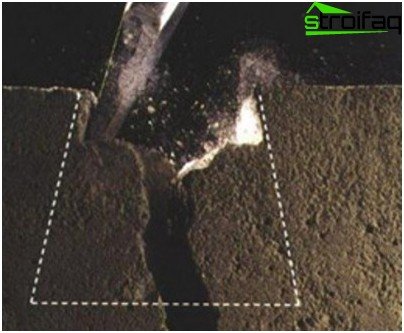 إصلاح الأرضيات الخرسانية: كيفية ترميم أرضية خرسانية ، جميع الطرق لإزالة العيوب