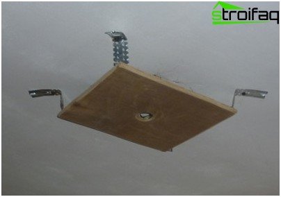 Sådan installeres en lysekrone på et ophængt loft: detaljeret instruktion