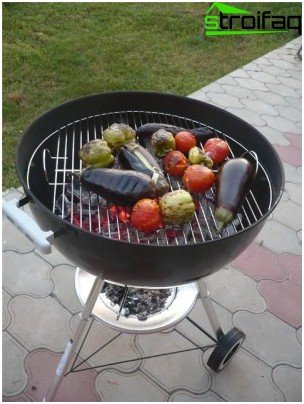 houtskool barbecue