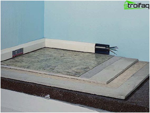 Teknologi til æglægning af tørt gulv