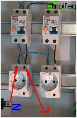 Typical errors made when connecting an RCD
