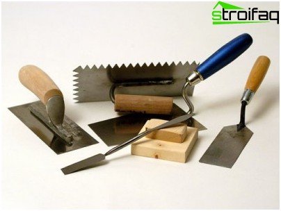 Инструменти за измазване на стени