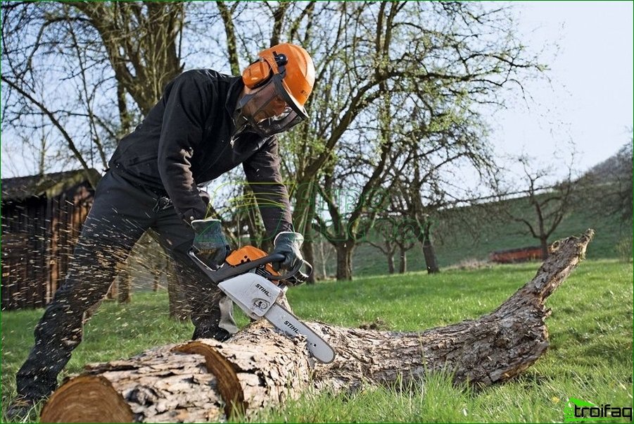 مناشير STIHL وملحقاتها