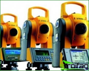 Modern total stations and their features
