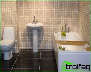 Billeder af badeværelset efter reparation: hvordan man vælger et efterbehandlingsmateriale