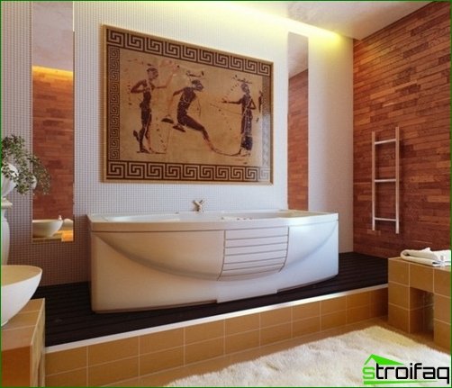 Изборът на интериорен и дизайнерски стил за банята