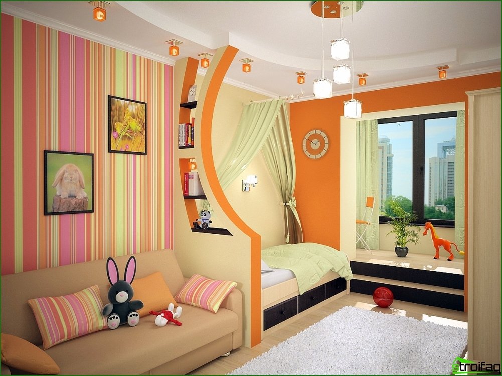 Baby room interior design