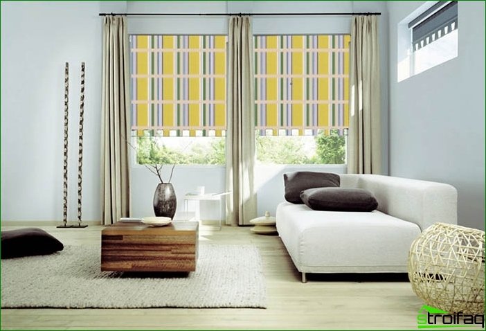 Roller blinds: convenient, practical, aesthetically pleasing