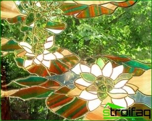 Art stained-glass windows