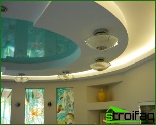 Ceiling lighting as a means of interior decoration