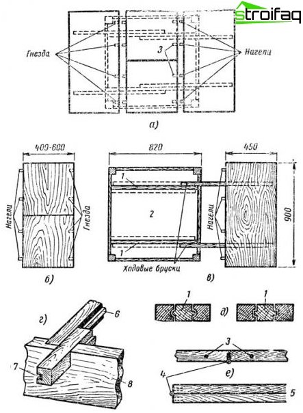 Výkres jedálenského stola - 1