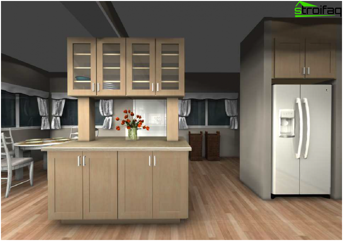 Cabinets for built-in appliances from Ikea - 2