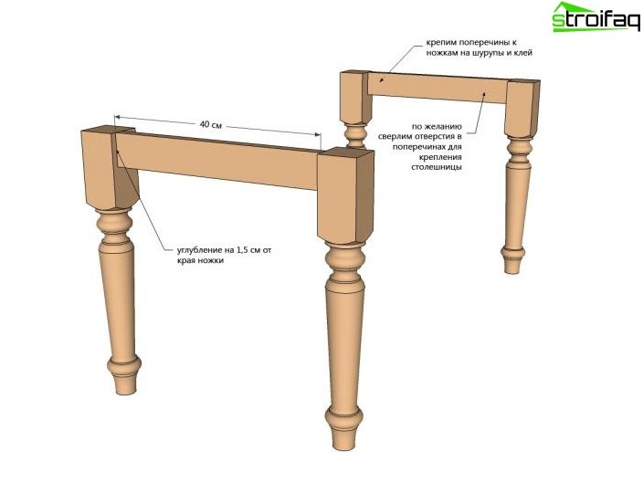 Do-it-yourself dining table - 1