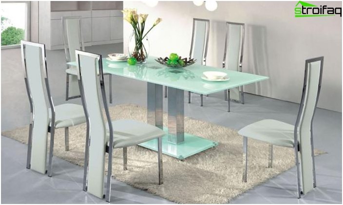 Tables en verre - photo 5