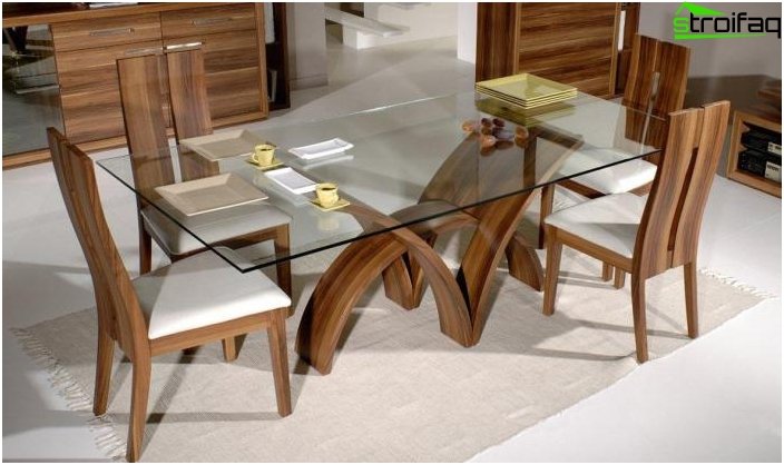 Tables en verre - photo 4