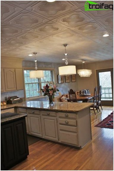 Plate ceiling design