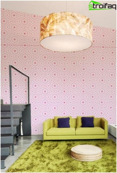 Non-woven wallpaper