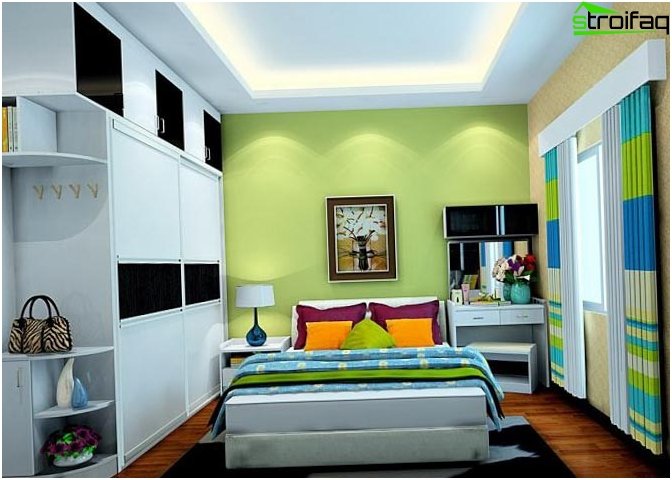 Ceiling Design in the bedroom