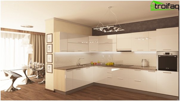 Design of the apartment 2016 (kitchen) - 3