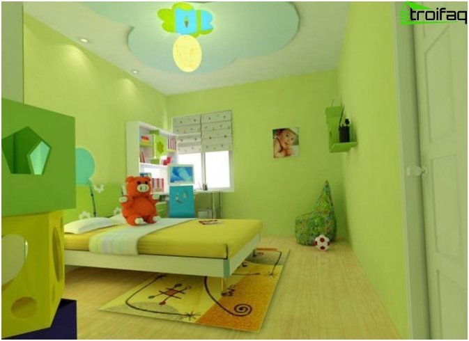 Ceiling design kids room