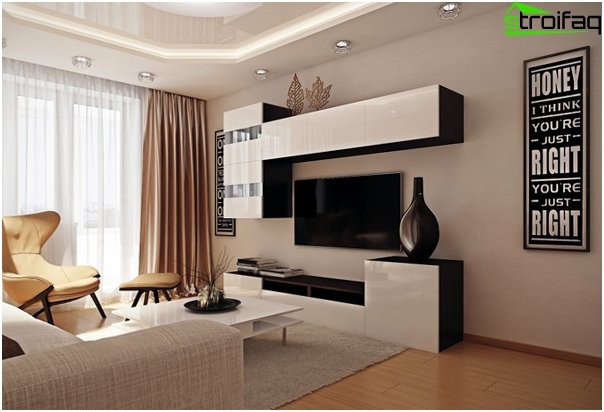 Design of the apartment 2016 (living room) - 1