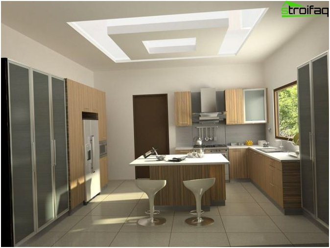 Design del soffitto della cucina