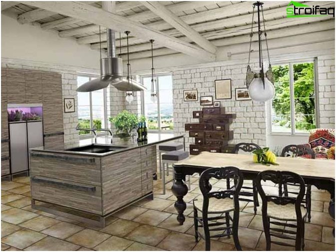 Provence style in kitchen design