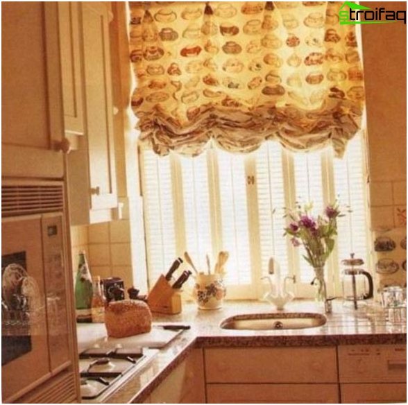 フルシチョフのキッチン用カーテン
