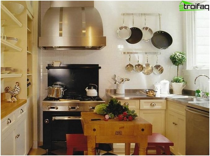 การออกแบบห้องครัว 10 ตารางเมตร