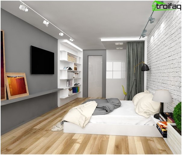 Design of the apartment 2016 (one-room) - 2