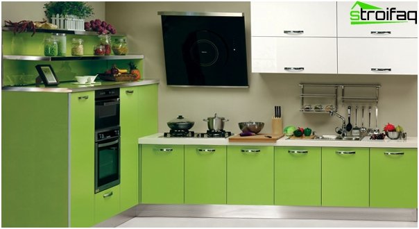 Cocina (diseño lineal) - 1