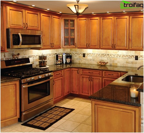 Complete kitchen (U-shaped layout) - 1