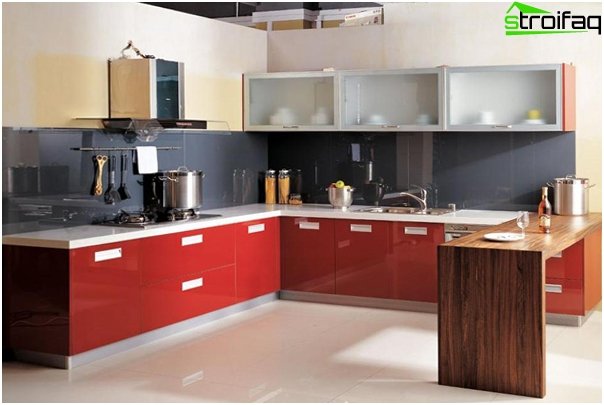 Complete kitchen (U-shaped layout) - 2