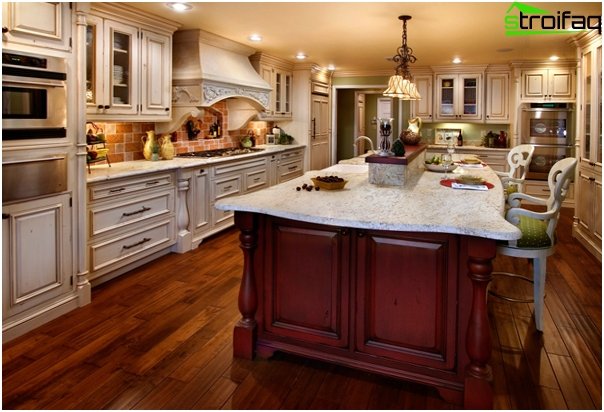 Classic-style kitchen -4