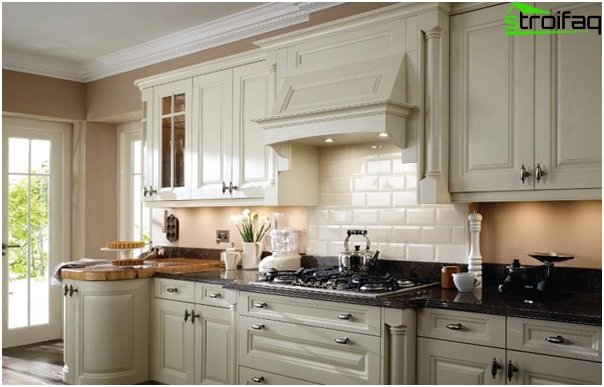 Classic-style kitchen -7