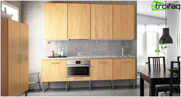 Linear kitchen from Ikea - 2